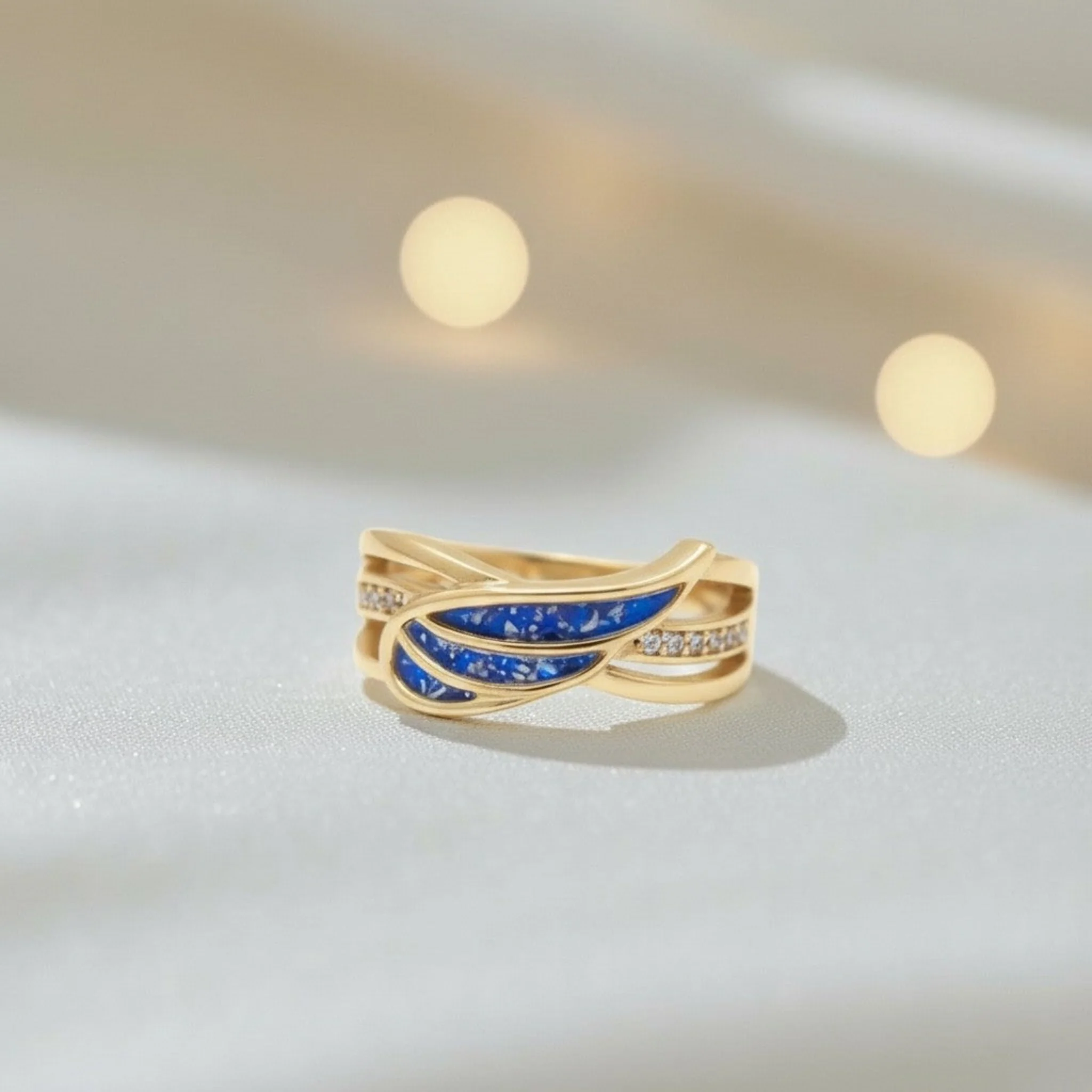 9ct Gold Angel Wing Ring ***Made to Order***
