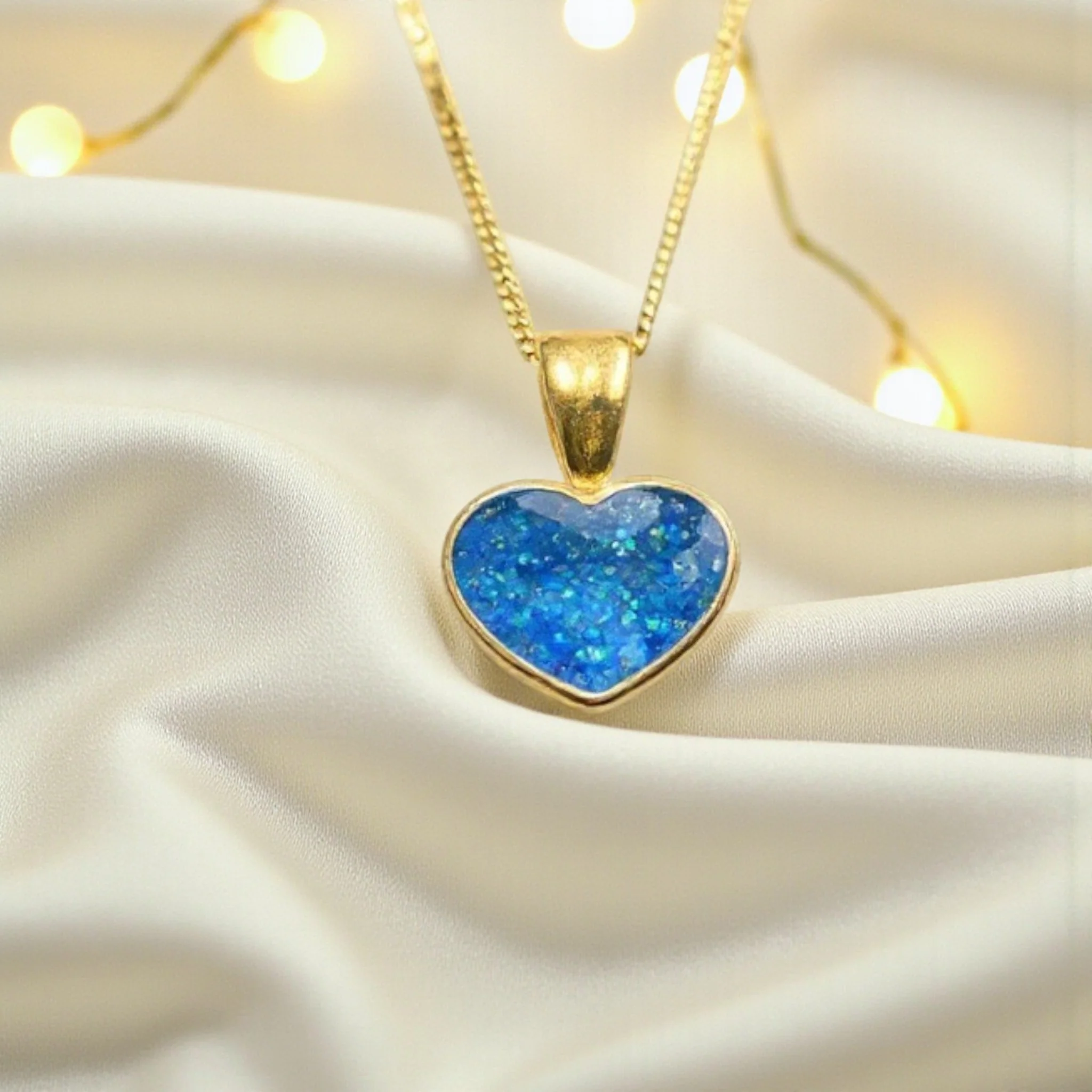 Solid 9ct Gold Small Heart Pendant
