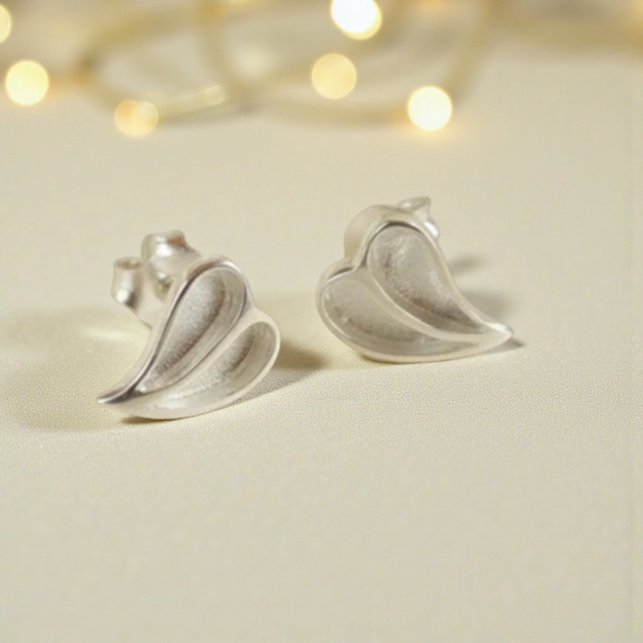 Split Heart Earrings