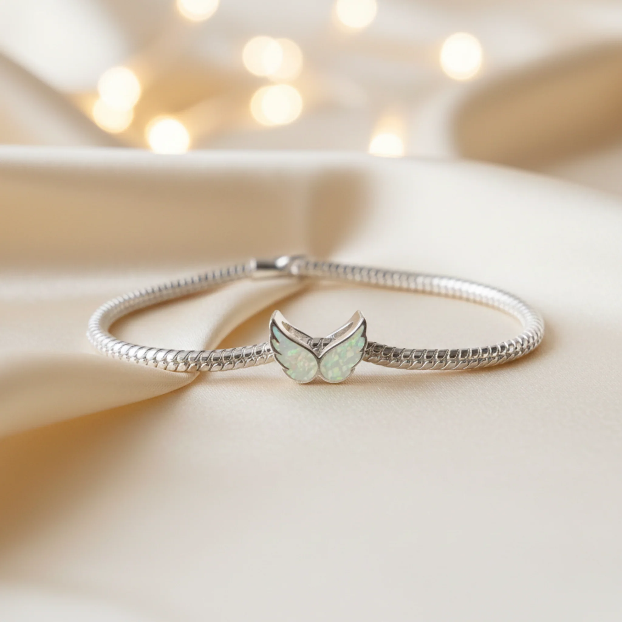 Angel Wings Charm Bead - Image 3