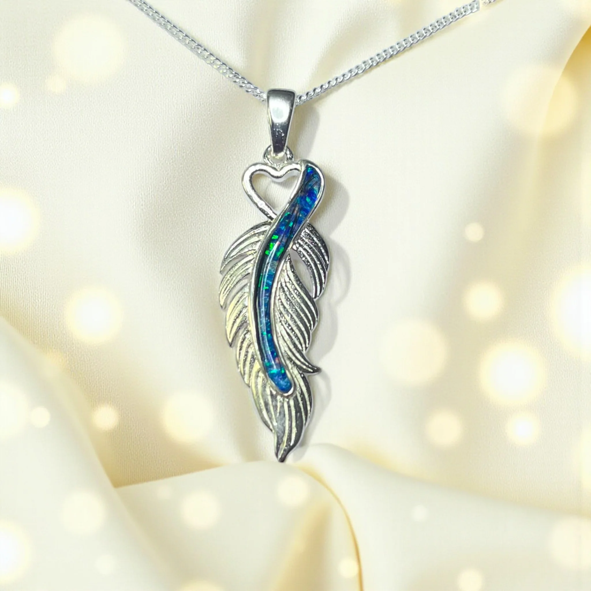 Spica 'Feather' Pendant - Image 2