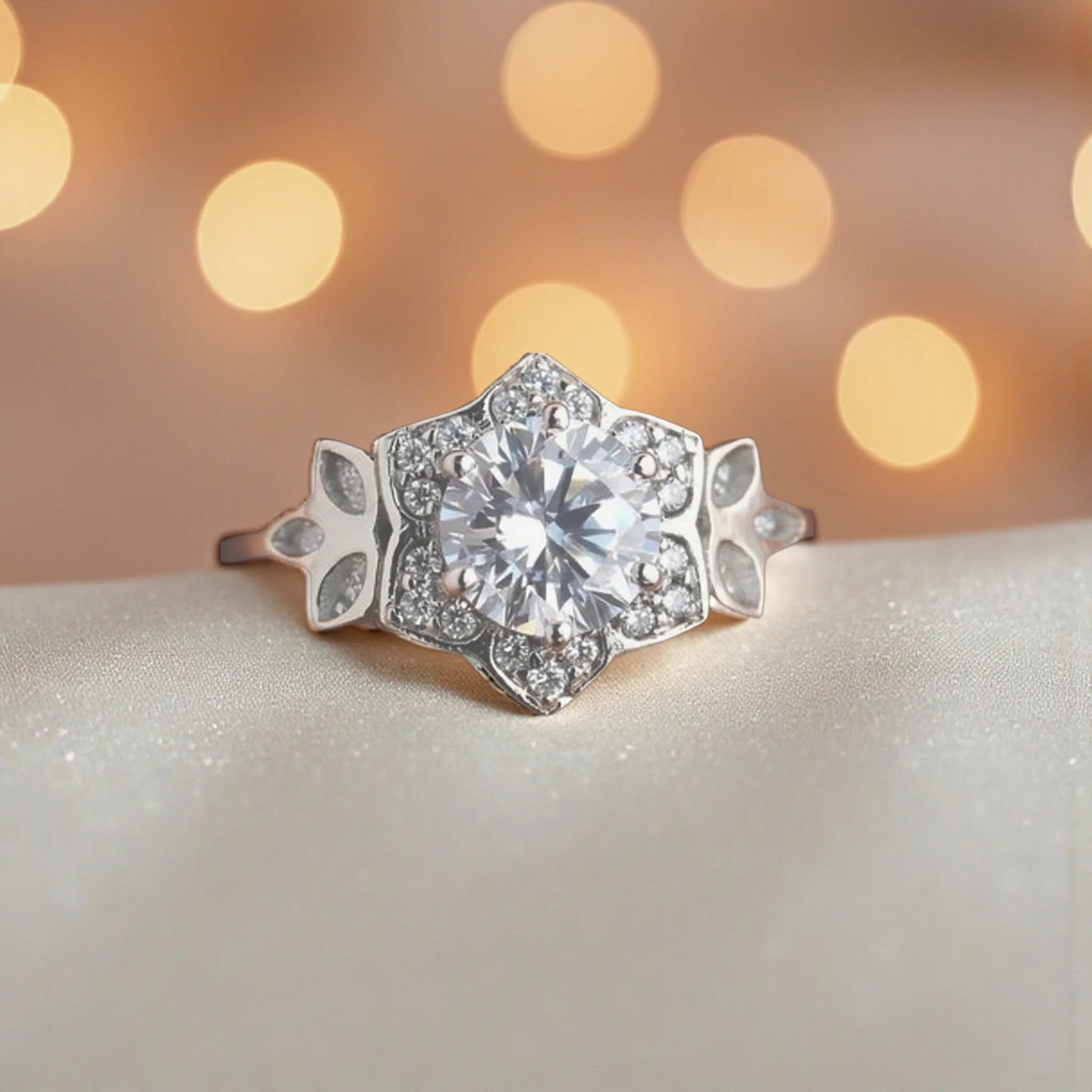 Vintage Floral Ring