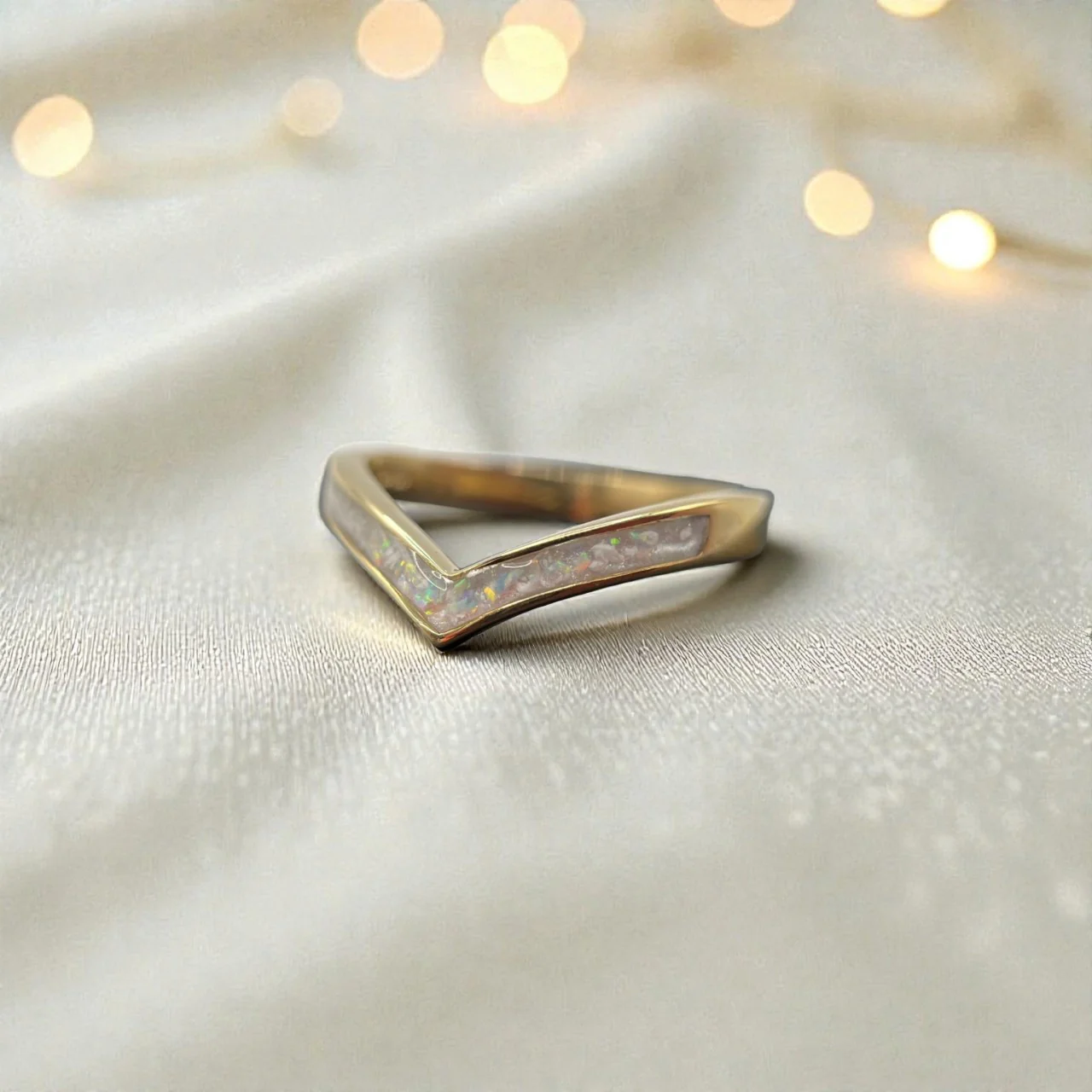 Wishbone ring in 9ct Gold **Made to Order**